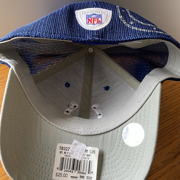Indianapolis Colts NFL Reebok Cap One Size Fits All - Picture 3 of 6